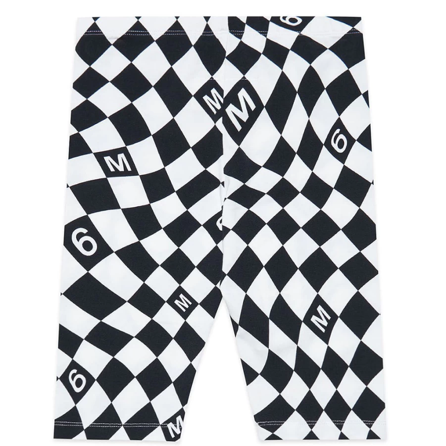 KIDS21 Black Checkered Shorts for Kids - Stylish and Comfortable