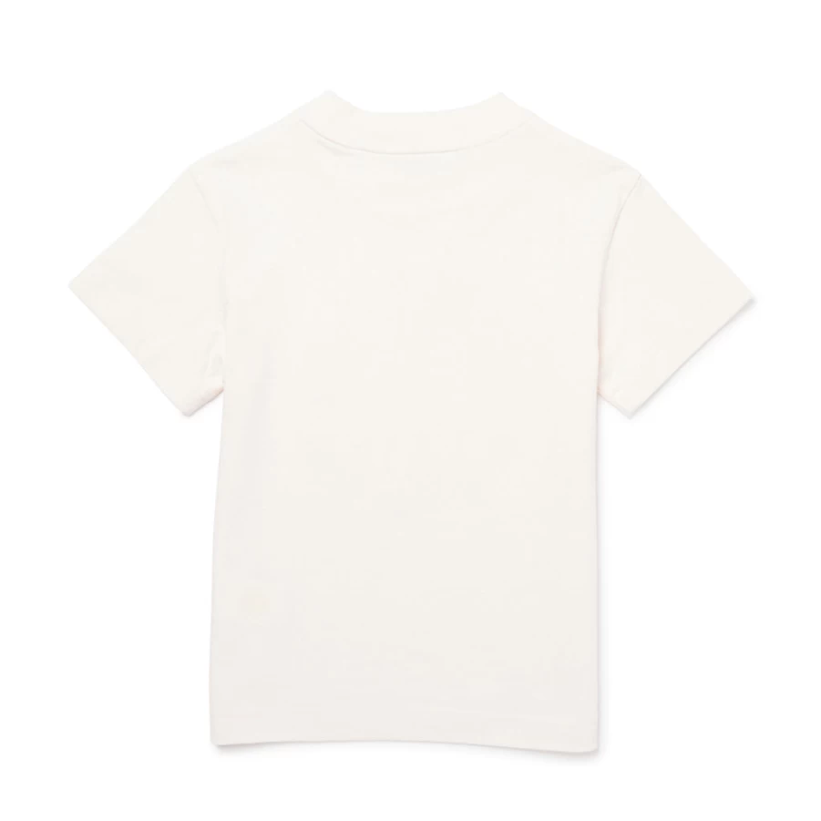 "KIDS21 Peace Graphic White T-Shirt for Kids - Soft Cotton Casual Tee"