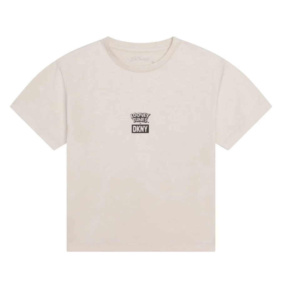KIDS21 Looney Tunes X DKNY White Short Sleeve T-Shirt for Kids