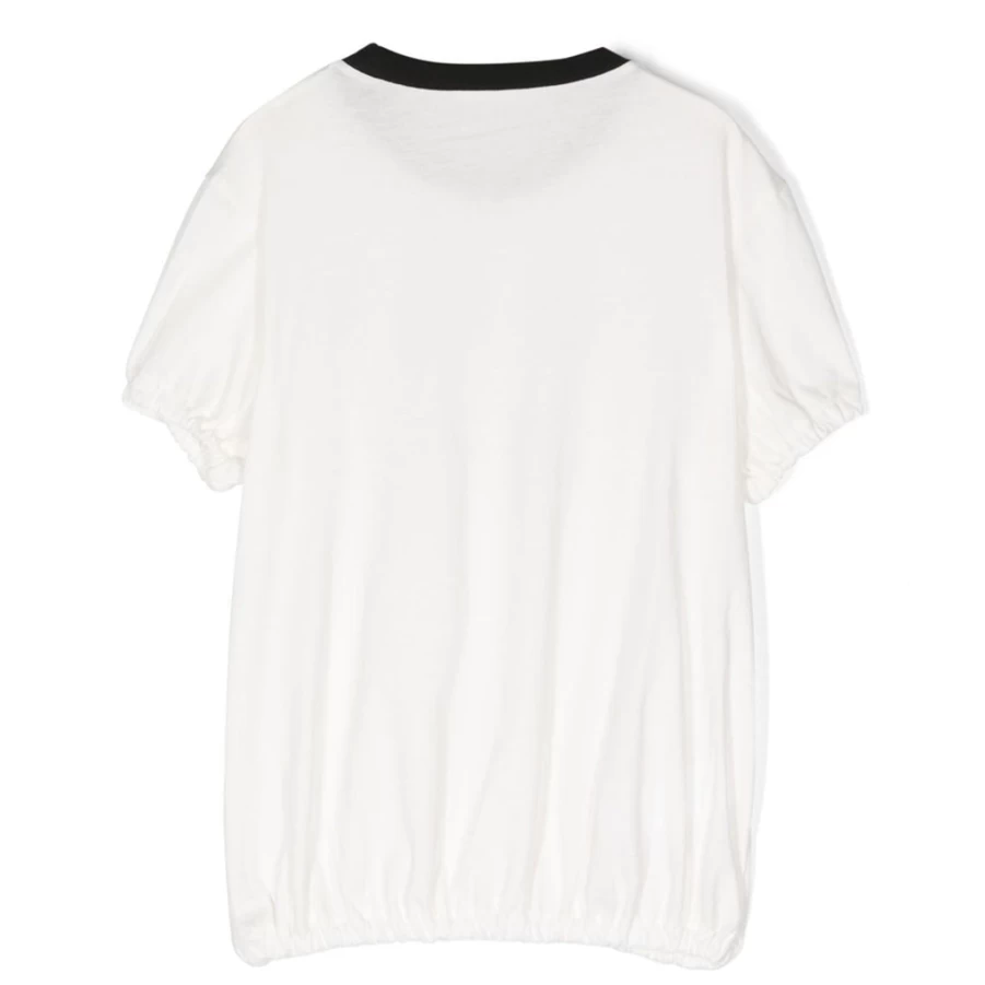 KIDS21 Ivory Logo T-Shirt for Kids - Comfortable Cotton Tee with Branded Design