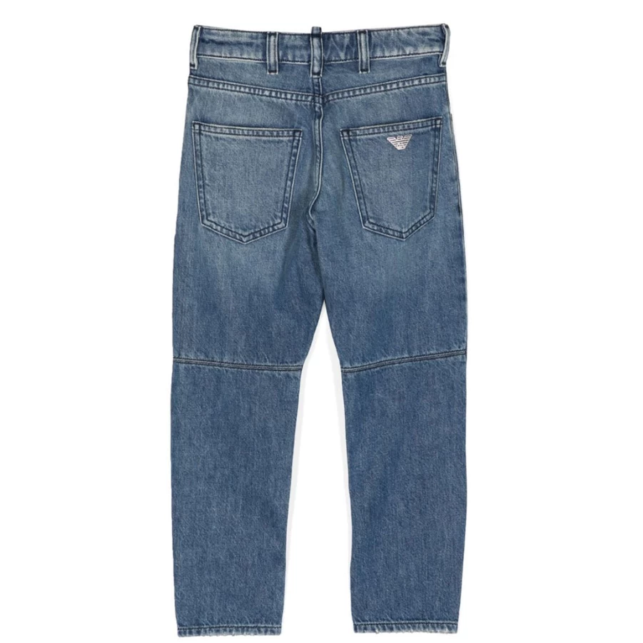 KIDS21 Boys' Indigo 5-Pocket Casual Pants for Kids - Comfortable & Durable