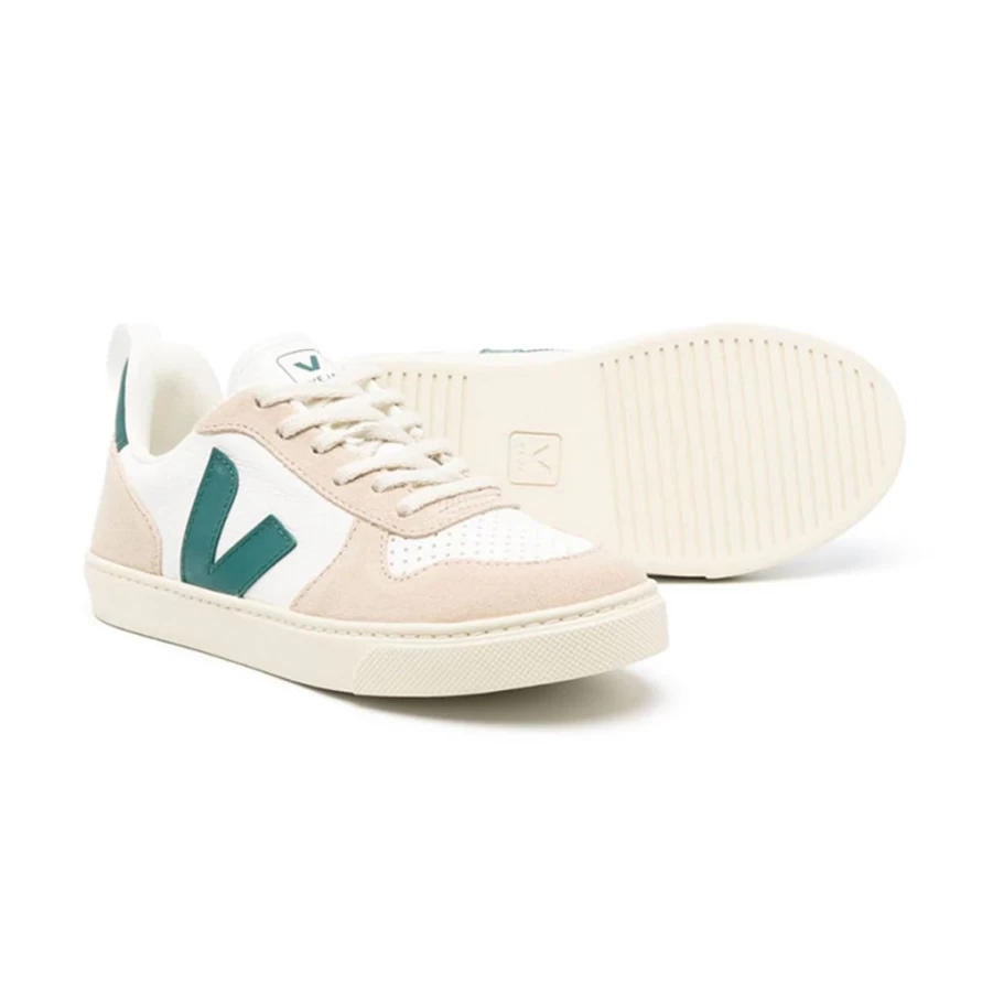 KIDS21 Multi-Colored V-10 Lace-Up Sneakers for Kids - Small Size