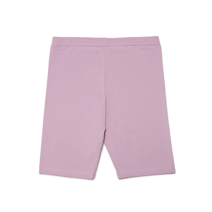 KIDS21 Pink Logo Shorts for Kids - Comfortable Cotton Summer Shorts with Embroidered Design