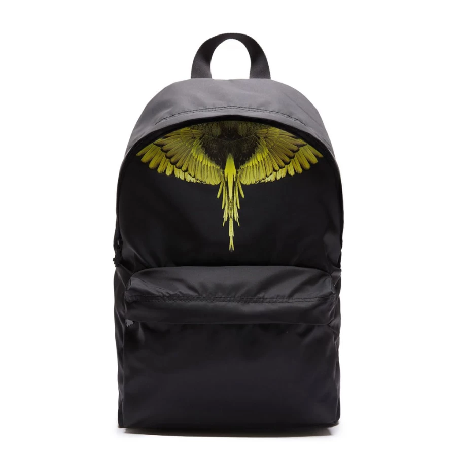 KIDS21 Black Icon Wings Backpack for Kids - Stylish & Durable School Bag