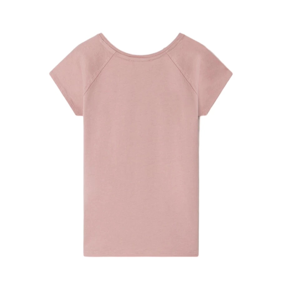 KIDS21 Pink Asmae Graphic T-Shirt for Kids - Soft Cotton Tee with Fun Print