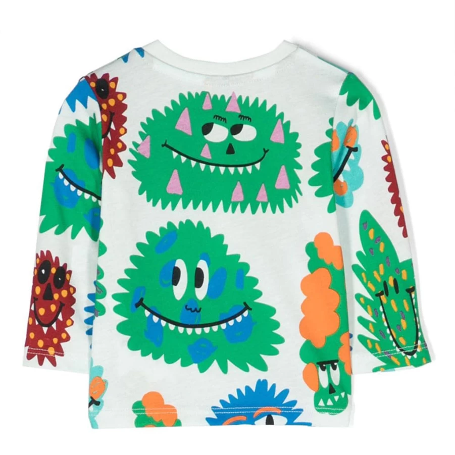 "KIDS21 Multi-Colored Monsters Graphic T-Shirt for Kids - Fun & Colorful Design"