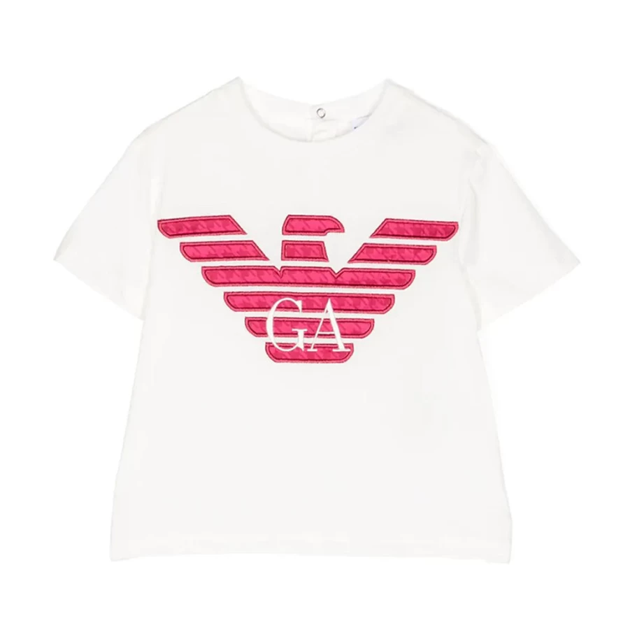 "KIDS21 White Short Sleeve T-Shirt for Kids - Comfortable Cotton Tee"