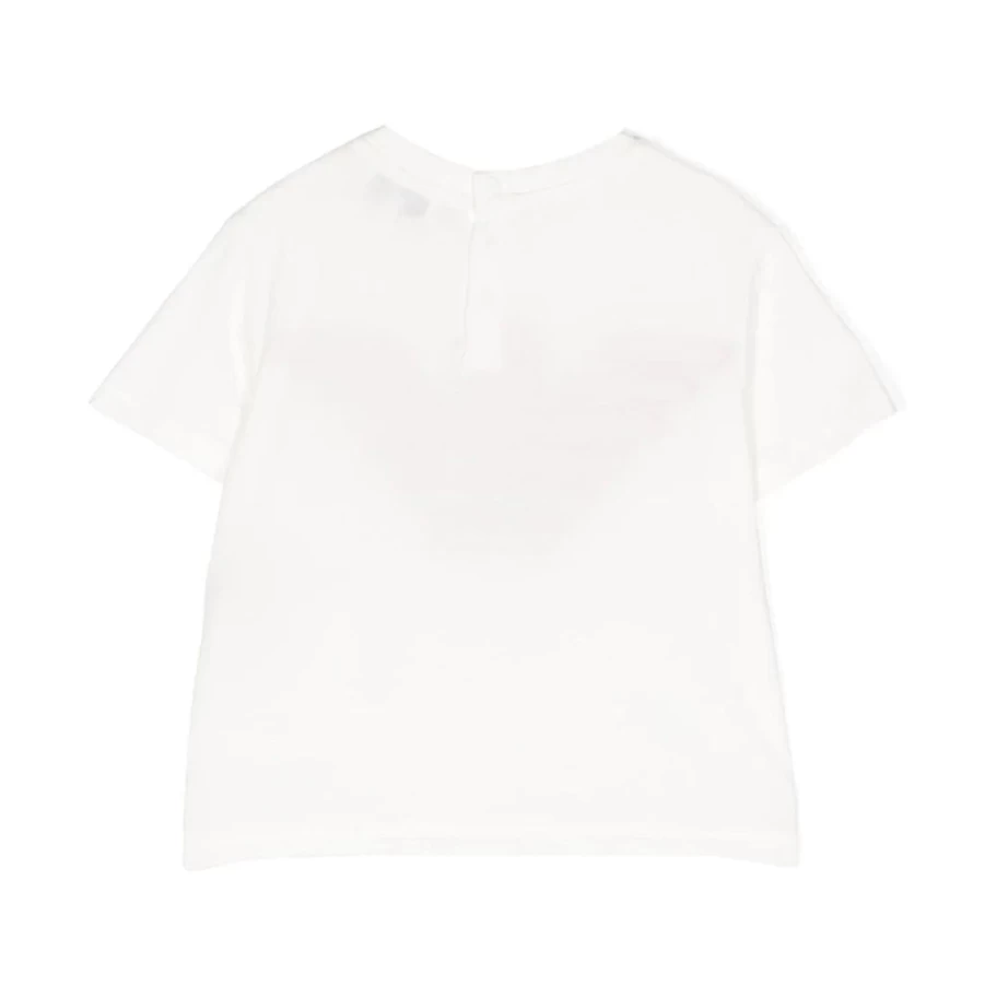 "KIDS21 White Short Sleeve T-Shirt for Kids - Comfortable Cotton Tee"