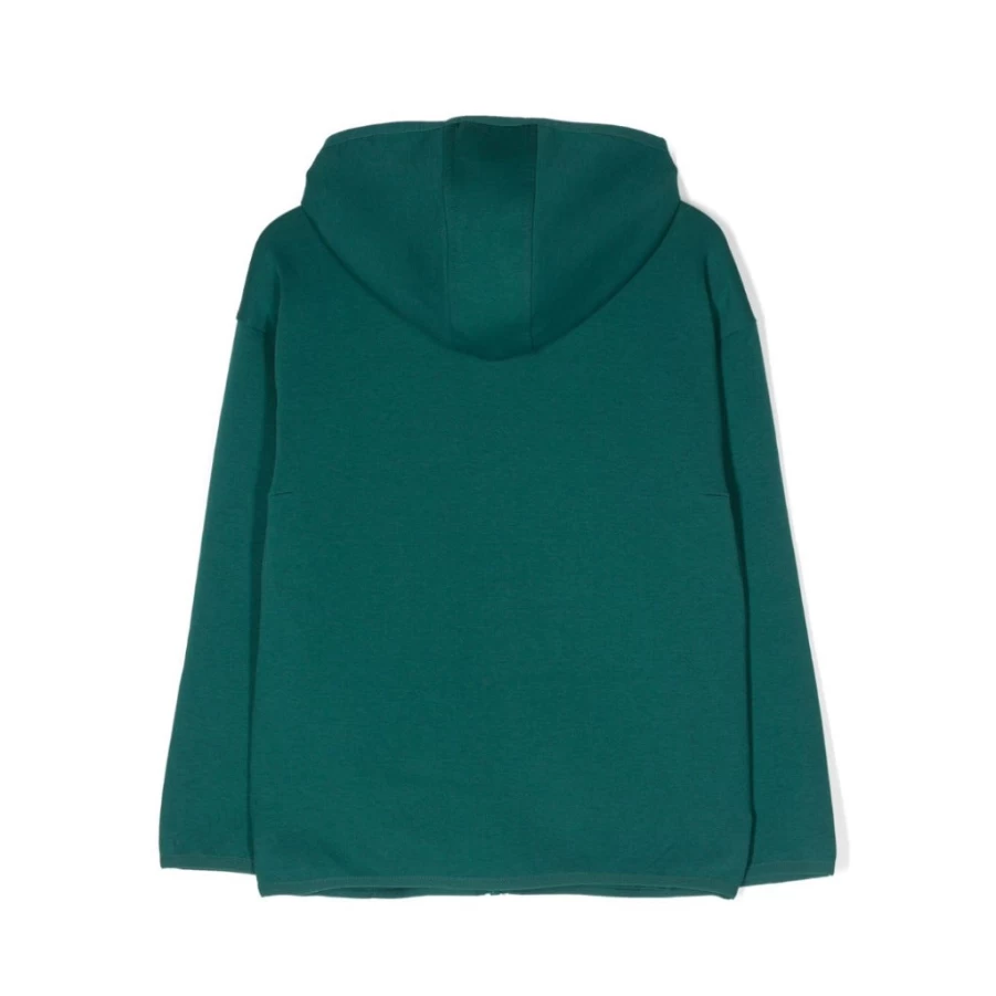 "KIDS21 Green Hooded Sweatshirt for Kids - Soft & Comfortable Pullover"
