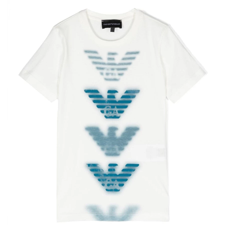 "KIDS21 White Short Sleeve T-Shirt for Kids - Comfortable Cotton Tee"
