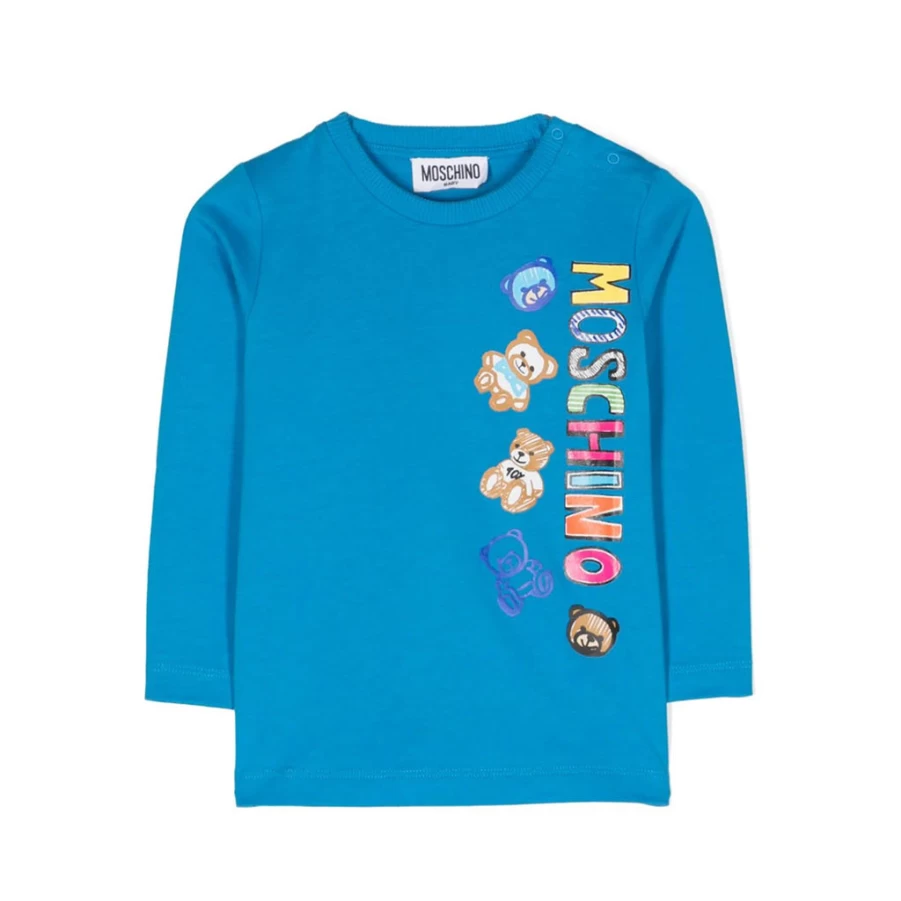 KIDS21 Blue Graphic Print T-Shirt for Kids - Stylish Casual Tee with Unique Art Design