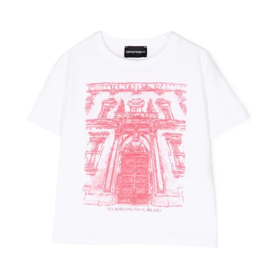 KIDS21 White Graphic Logo T-Shirt for Kids - Stylish & Comfortable Cotton Tee