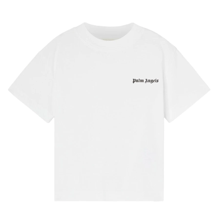 KIDS21 White Logo Short Sleeve T-Shirt for Kids - Casual Cotton Tee