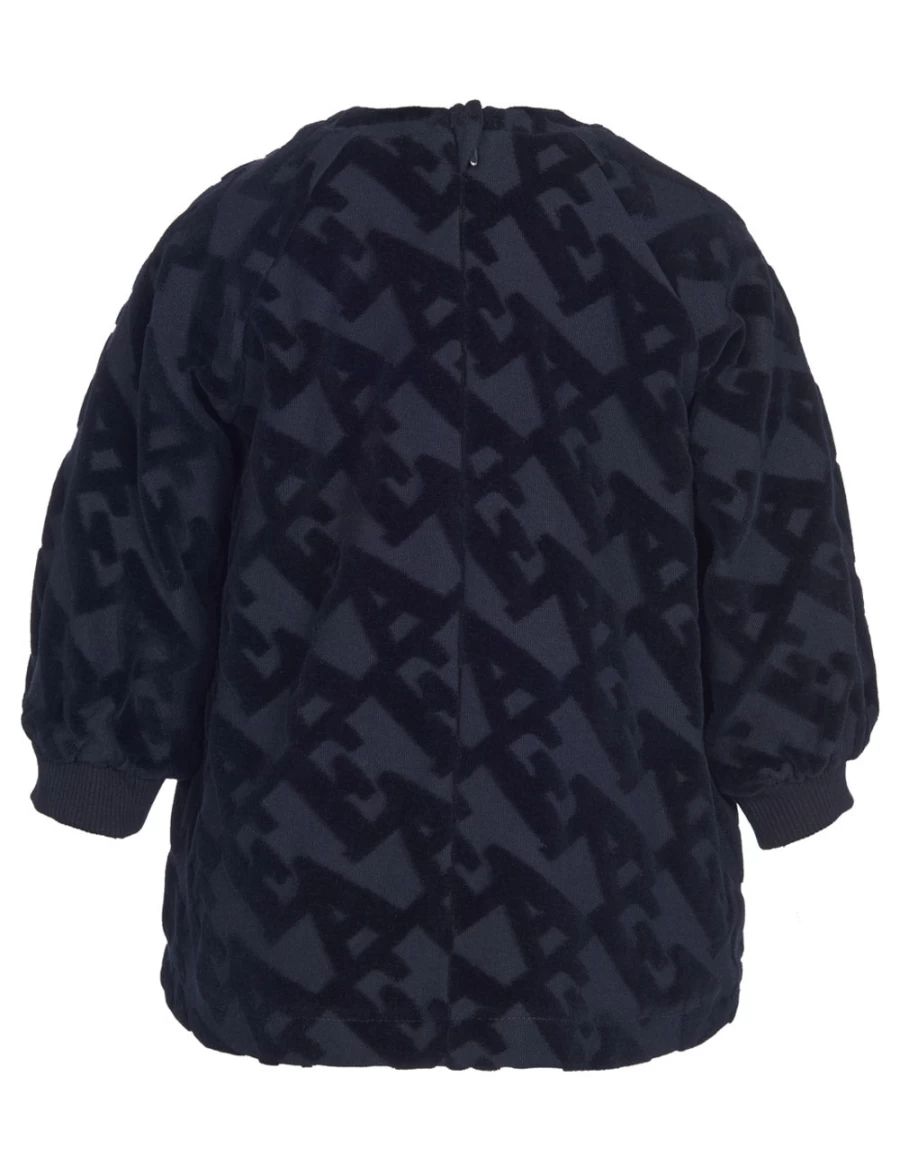 KIDS21 Navy Logo Sweatshirt Dress for Kids