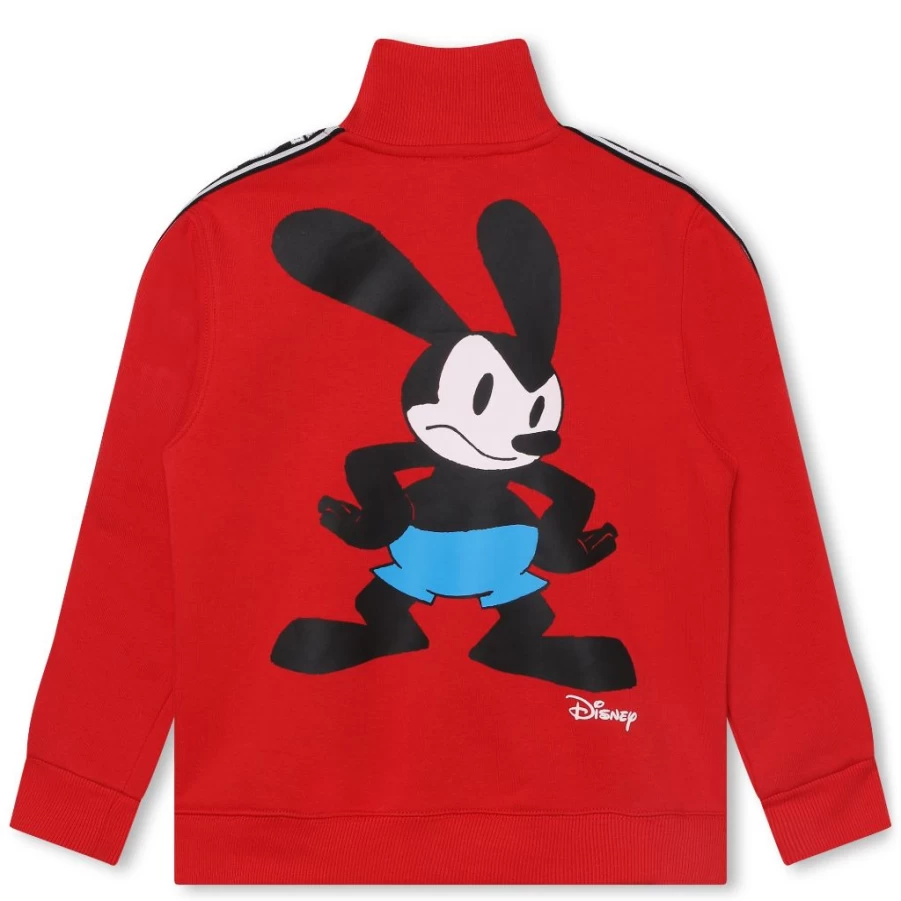 KIDS21 Red Disney Zip Up Jacket for Kids - Official Character Hoodie