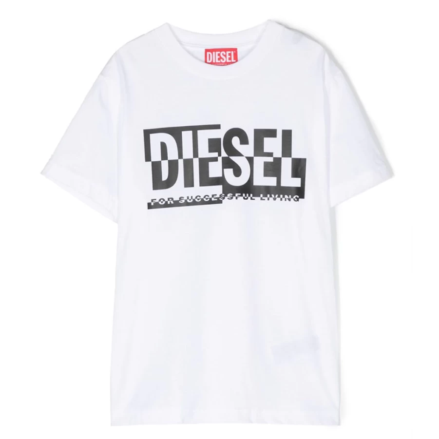 "KIDS21 White Short Sleeve T-Shirt for Kids - Comfortable Cotton Tee"