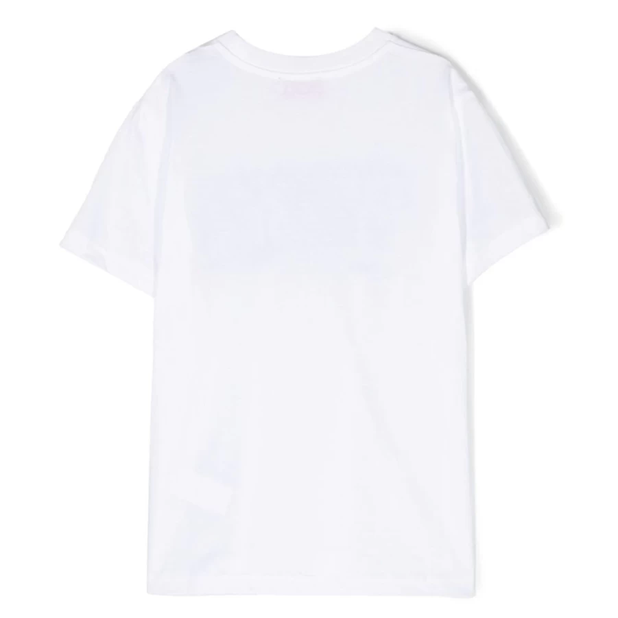"KIDS21 White Short Sleeve T-Shirt for Kids - Comfortable Cotton Tee"