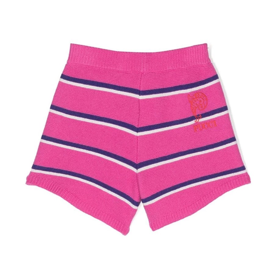 KIDS21 Fuchsia Stripe Shorts for Kids - Comfortable & Styletic Summer Wear