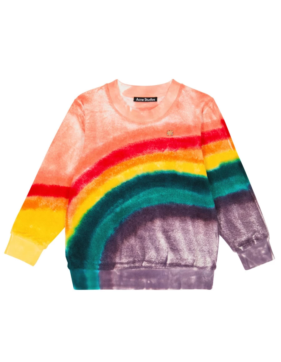 KIDS21 Mini Fairview Rainbow Sweatshirt for Kids - Multi-Colored Pullover Hoodie