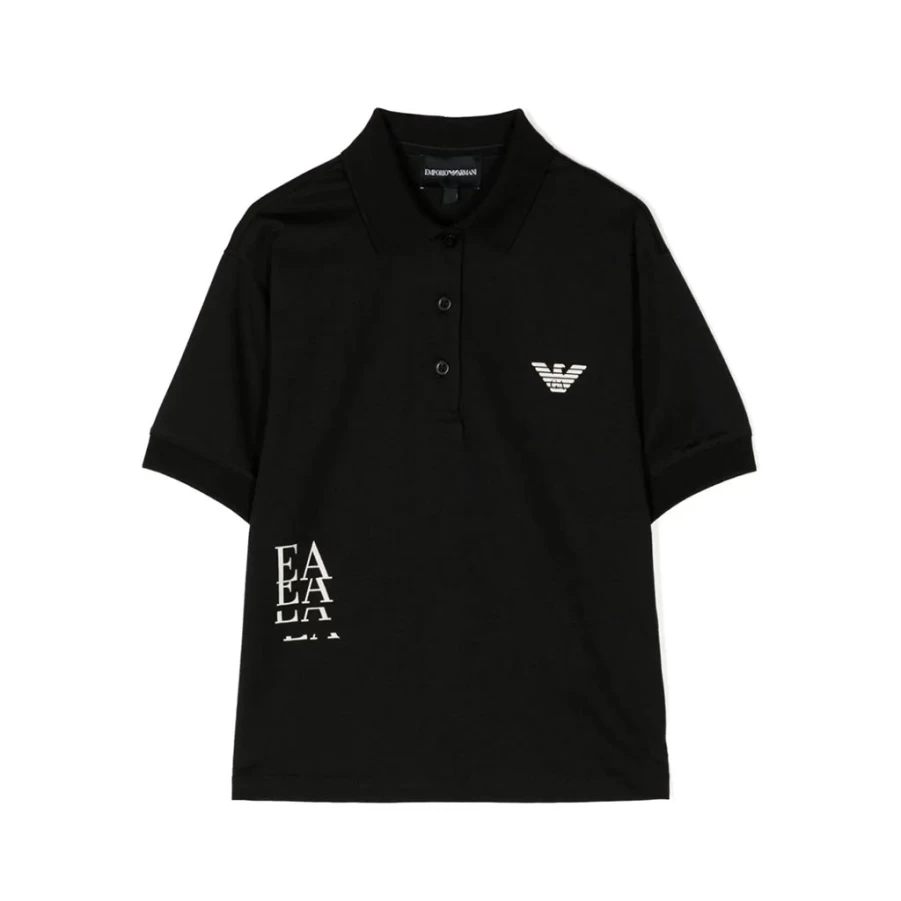 KIDS21 Men's Classic Black Polo Shirt - Comfortable Cotton Short Sleeve Casual Top