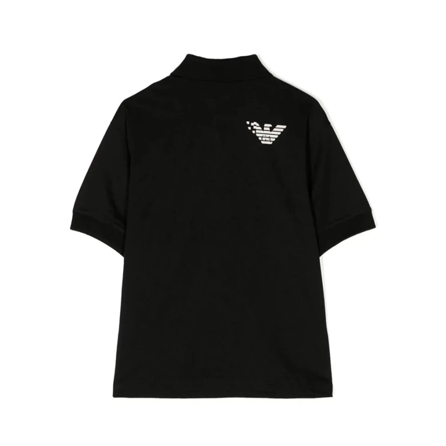 KIDS21 Men's Classic Black Polo Shirt - Comfortable Cotton Short Sleeve Casual Top