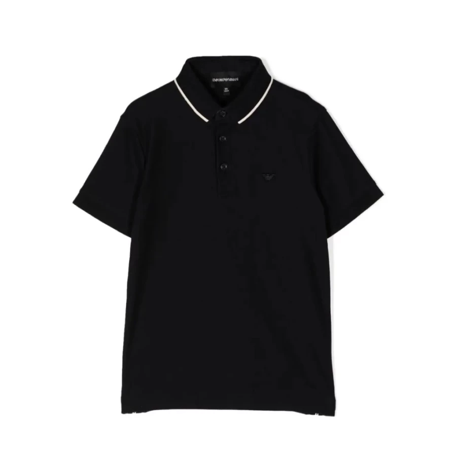 "KIDS21 Navy Polo Shirt for Kids - Classic Cotton Comfort Fit"