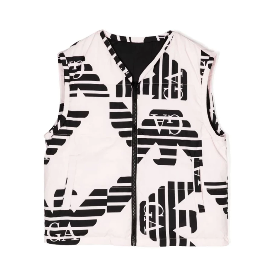"KIDS21 Reversible Pink Gilet for Kids - Lightweight Vest for Boys & Girls"