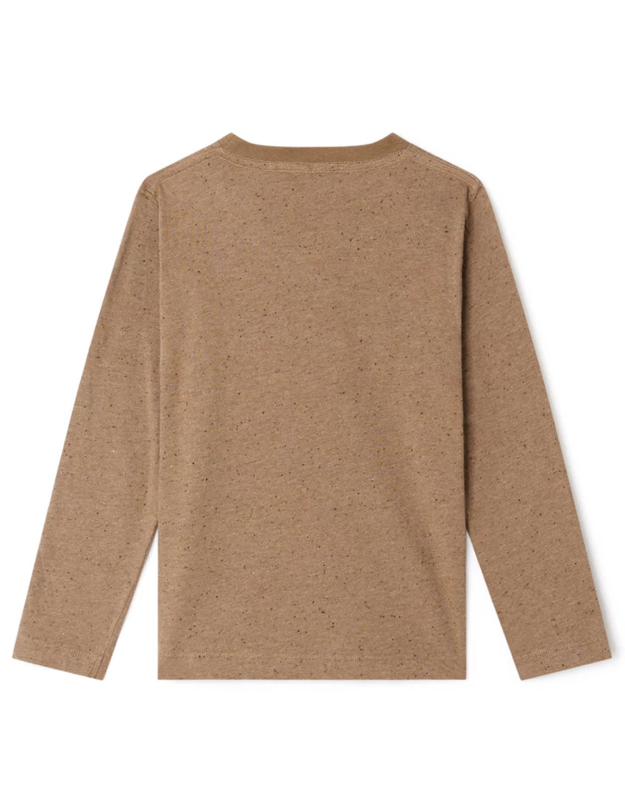 KIDS21 Brown Soft Jersey T-Shirt for Kids - Comfortable Cotton Tee