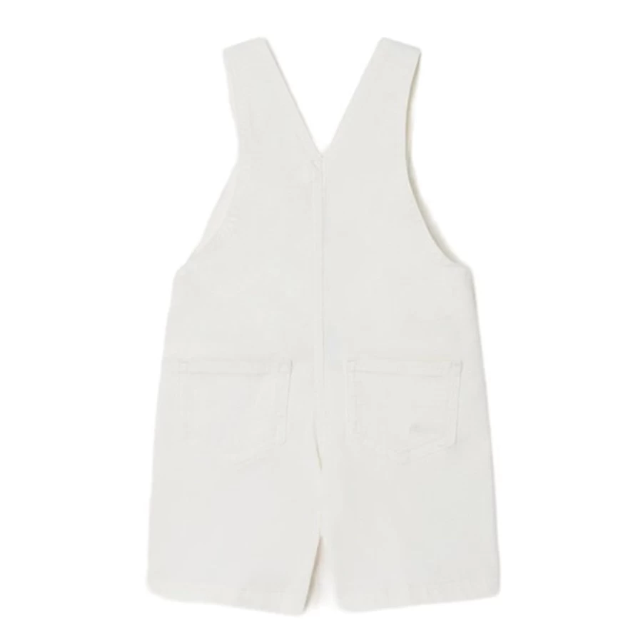 KIDS21 White Aaron Salopette - Premium Kids' Overalls for Comfort and Style