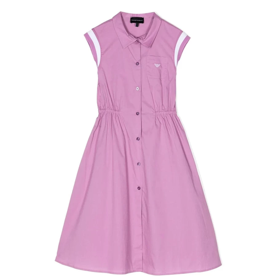 "KIDS21 Fuchsia Shirt Dress for Kids - Stylish & Comfortable Girls' Top"