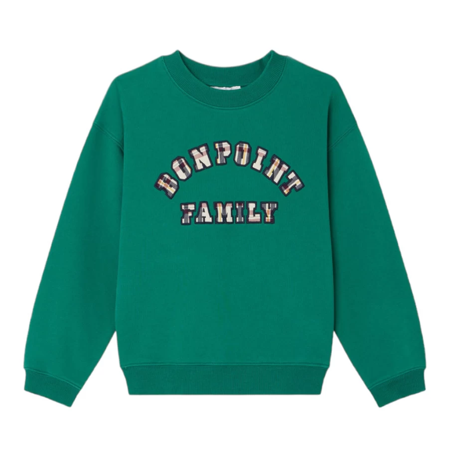KIDS21 Green Tonino Sweatshirt for Kids - Soft & Comfortable Pullover