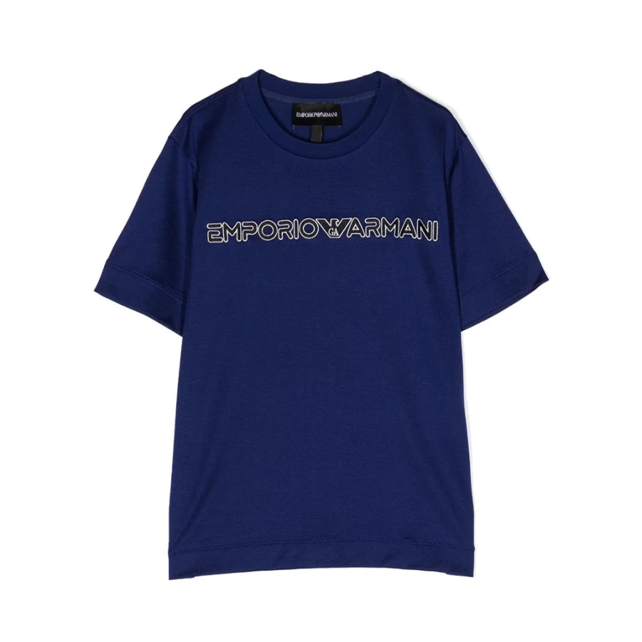 KIDS21 Blue Logo Print T-Shirt for Kids - Comfortable Cotton Tee with Stylish Design