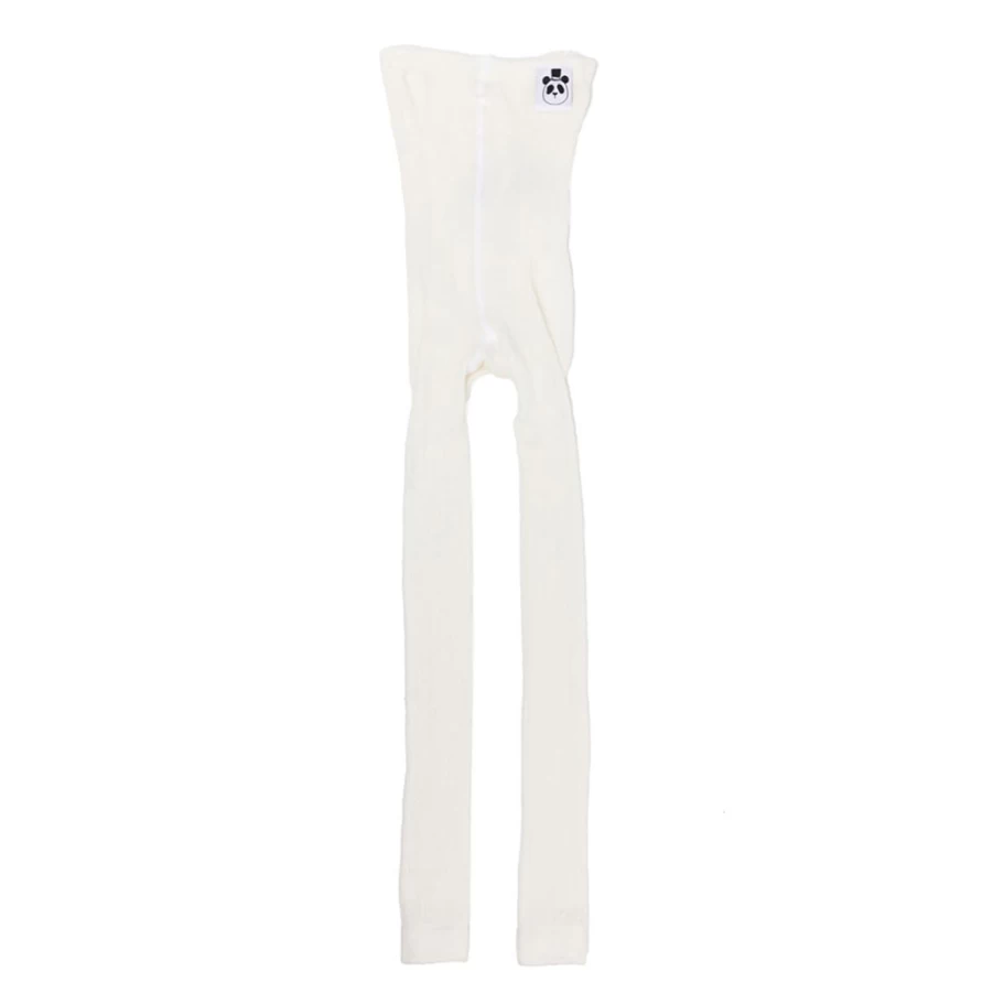 KIDS21 Women's Pointelle Knit Leggings in White - Soft Textured Stretch Pants