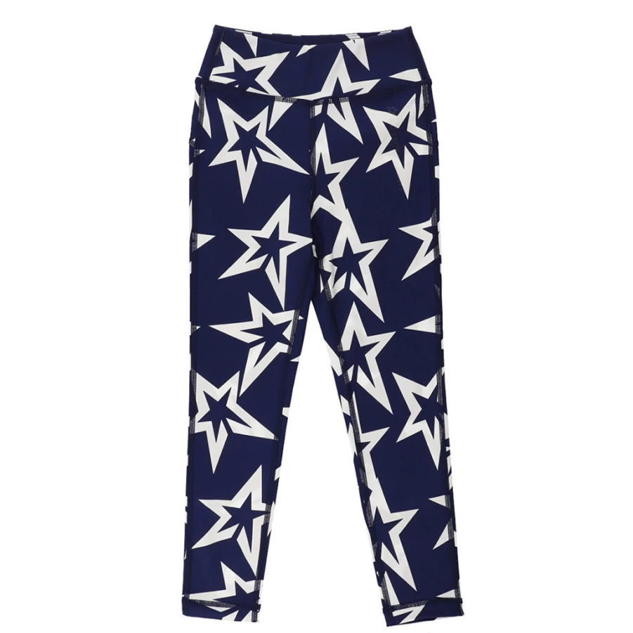 KIDS21 Navy Starlight Leggings for Kids - Comfortable & Stylish Activewear