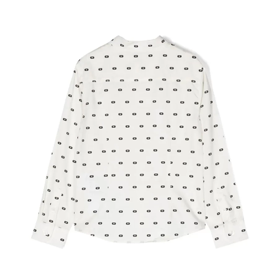 KIDS21 Ivory Long Sleeve Shirt for Kids - Comfortable & Stylish Cotton Top