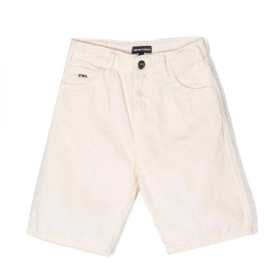 KIDS21 White 5-Pocket Casual Shorts for Kids - Comfortable & Stylish