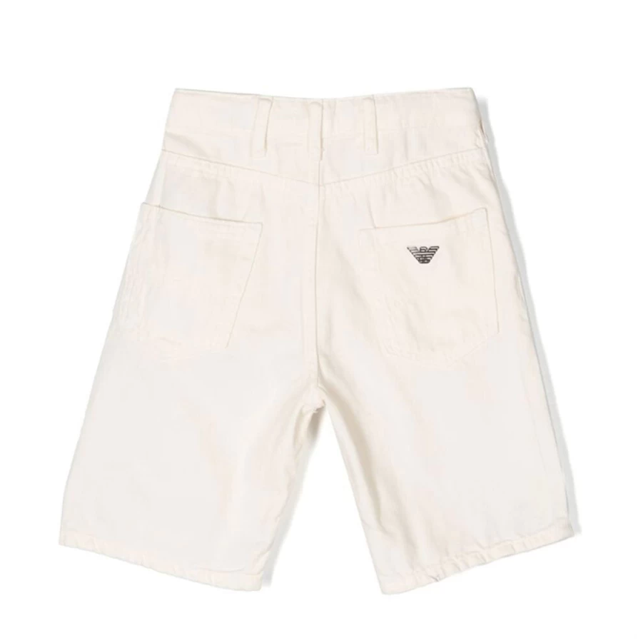 KIDS21 White 5-Pocket Casual Shorts for Kids - Comfortable & Stylish