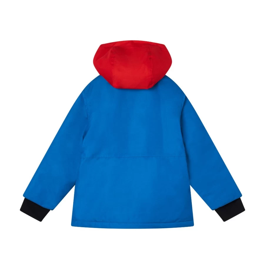 KIDS21 Multi-Colored Colour-Block Snow Jacket for Kids - Winter Waterproof Warm Coat