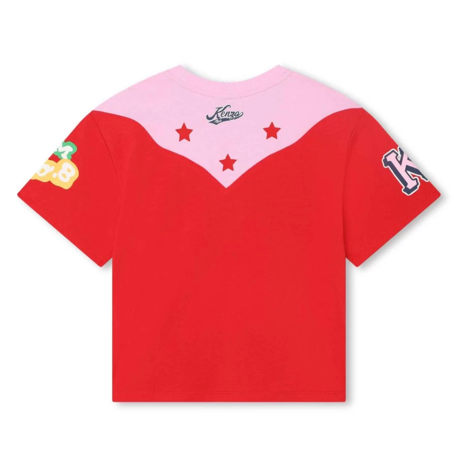 KIDS21 Red Signature Short Sleeve T-Shirt for Kids