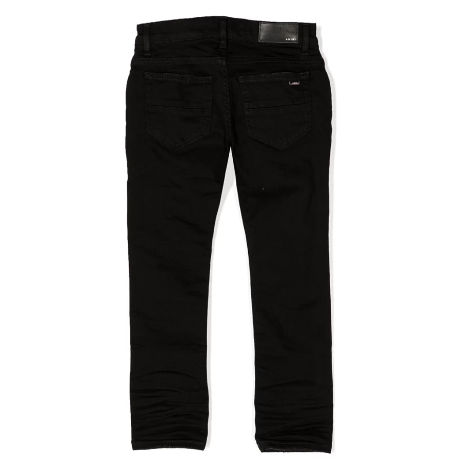 KIDS21 Black Stack Jean - High-Quality Stacked Denim Jeans for Kids