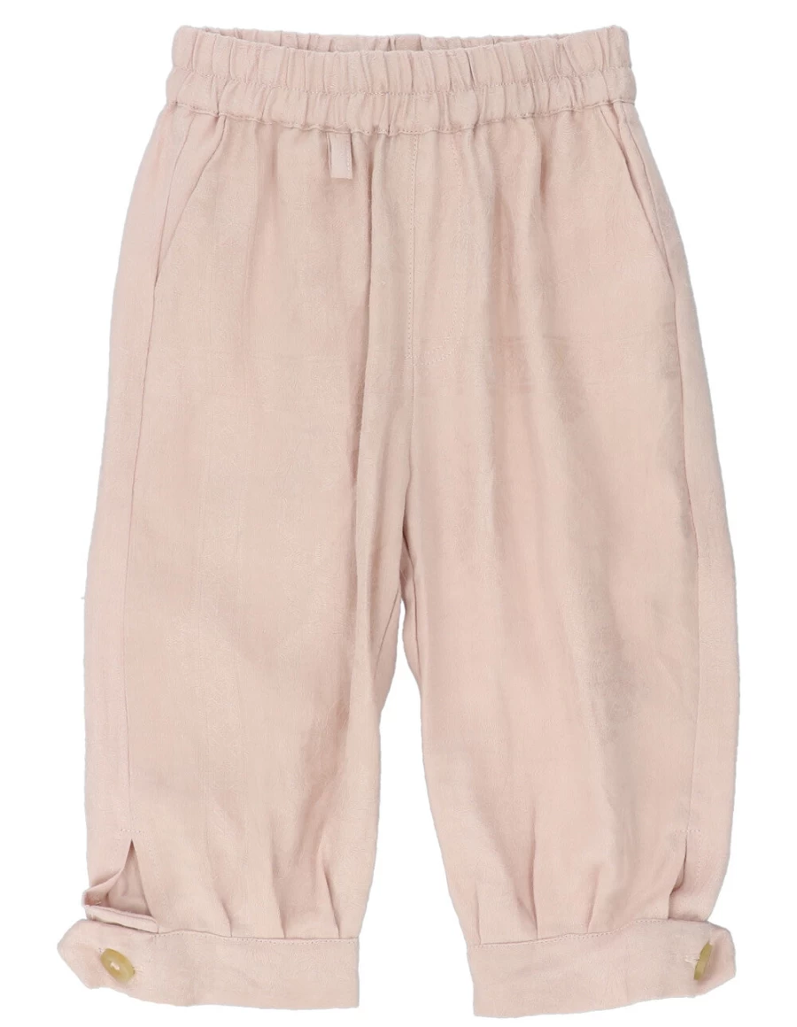KIDS21 Girls' Pink Orson Trousers for Kids - Comfortable & Stylish