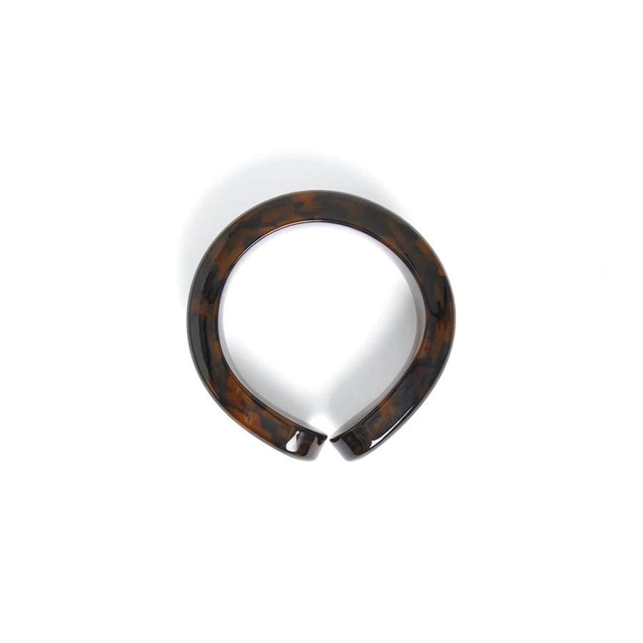 KIDS21 Brown Large Bangle Bracelet for Women - Stylish Chunky Cuff Bangle