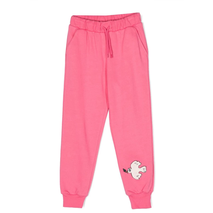 KIDS21 Pink Wrangler Peace Dove Sweatpants for Kids - Soft Comfortable Joggers