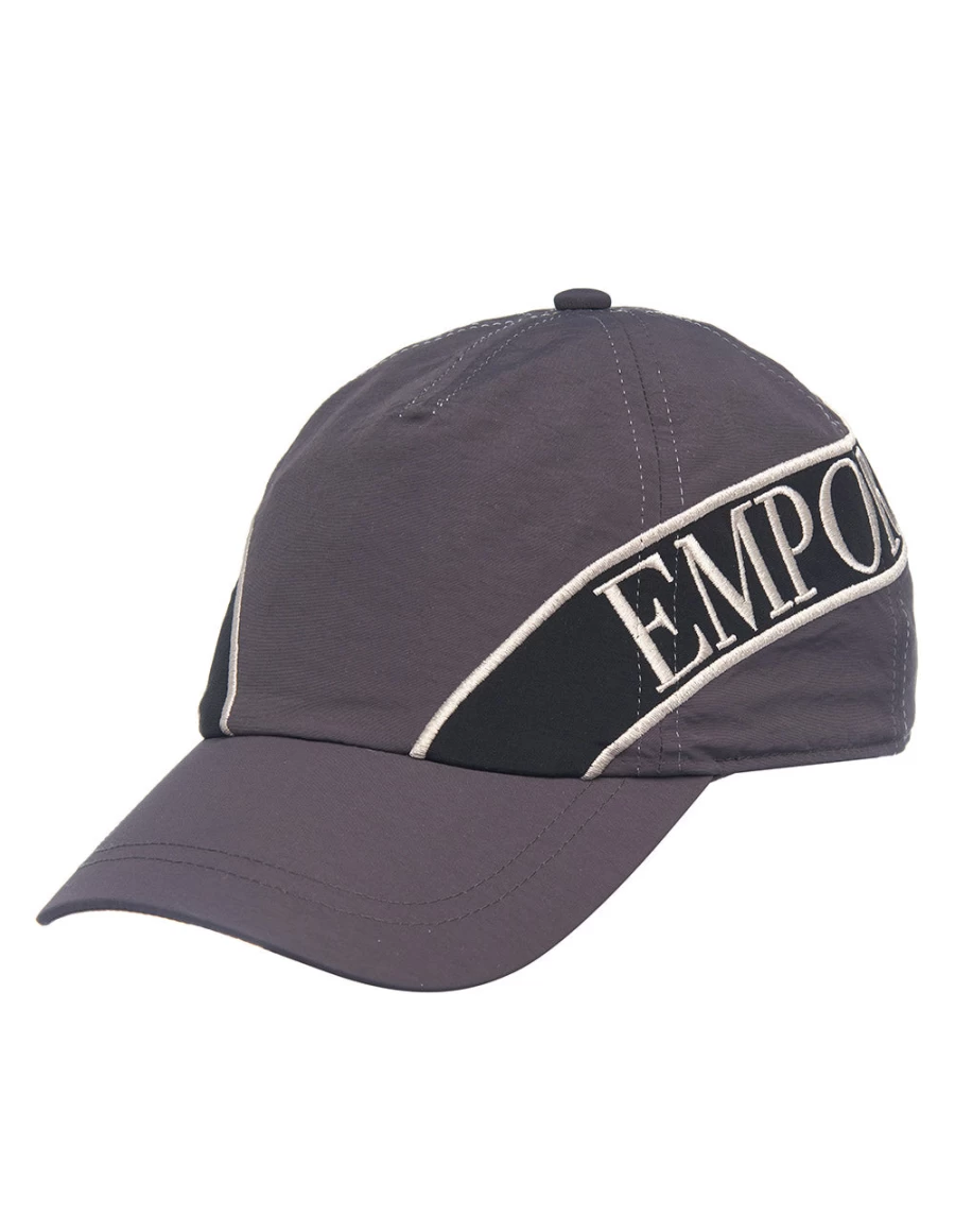 KIDS21 Grey Embroidered Logo Baseball Cap for Men and Women