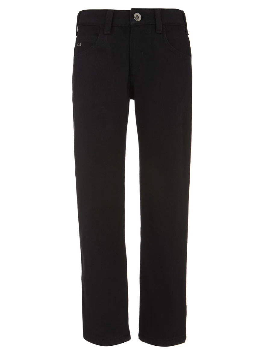 "KIDS21 Black 5-Pocket Pants for Kids - Stylish & Comfortable Boys' or Girls' Trousers"