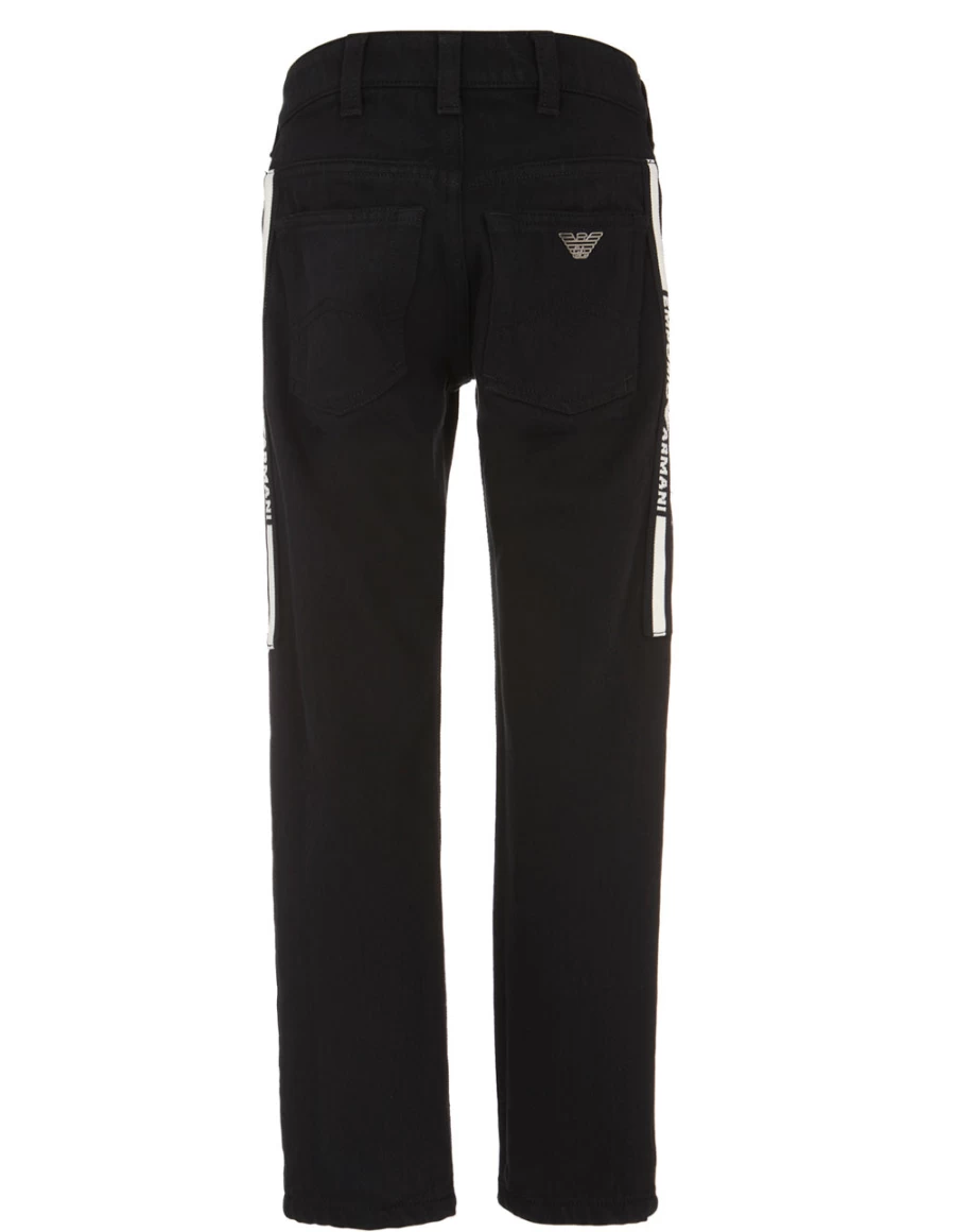 "KIDS21 Black 5-Pocket Pants for Kids - Stylish & Comfortable Boys' or Girls' Trousers"