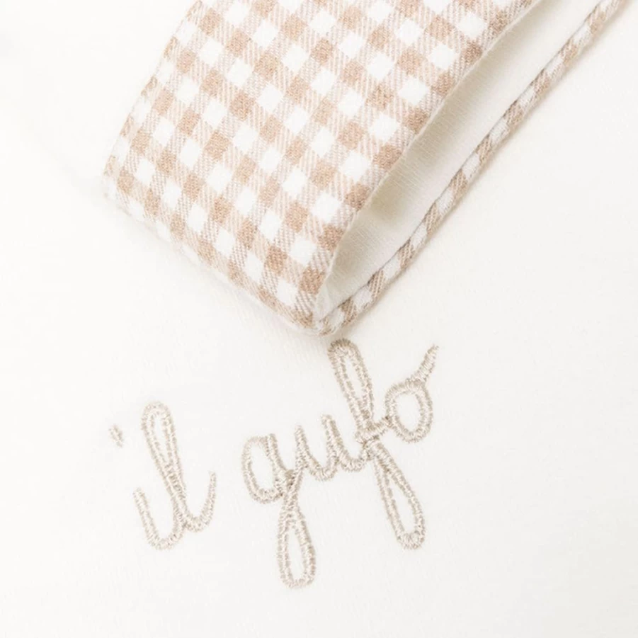 KIDS21 Liberty Trim White Blanket - Soft Cozy Throw Blanket for Kids & Adults