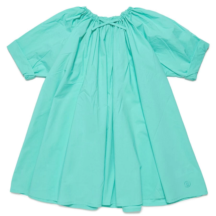 KIDS21 Green A-Line Dress for Girls - Stylish & Comfortable Kids Dress