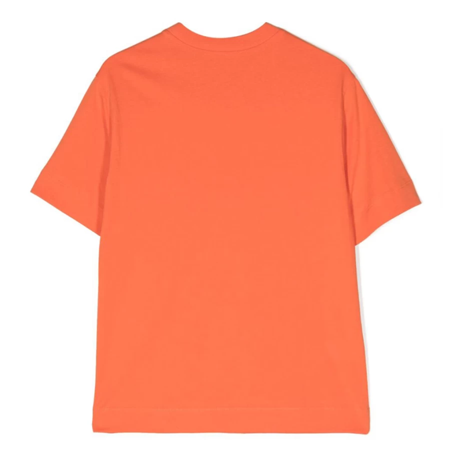 KIDS21 Orange Kids Logo T-Shirt - Comfortable Cotton Tee for Boys & Girls