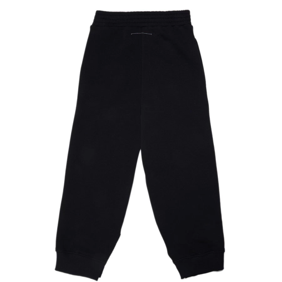 KIDS21 Black Logo Sweatpants for Kids - Comfortable Casual Jogger Pants